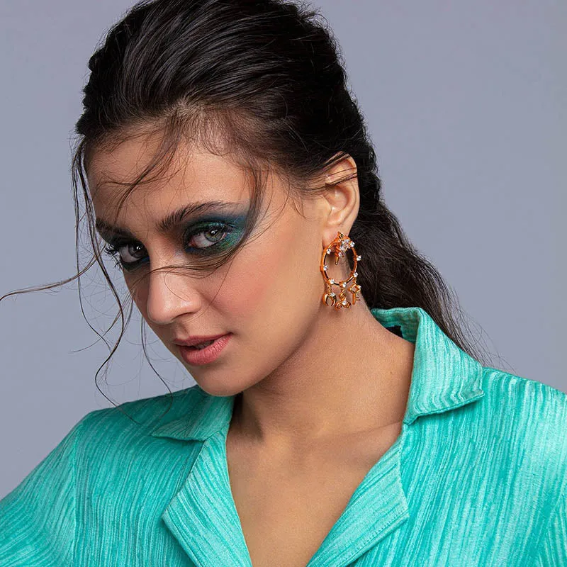 Crescent of Aegis Multiwear Earrings