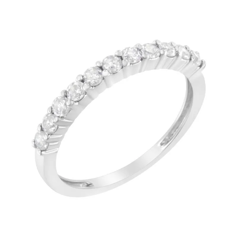 cttw Shared Prong-Set Brilliant Round-Cut Dia