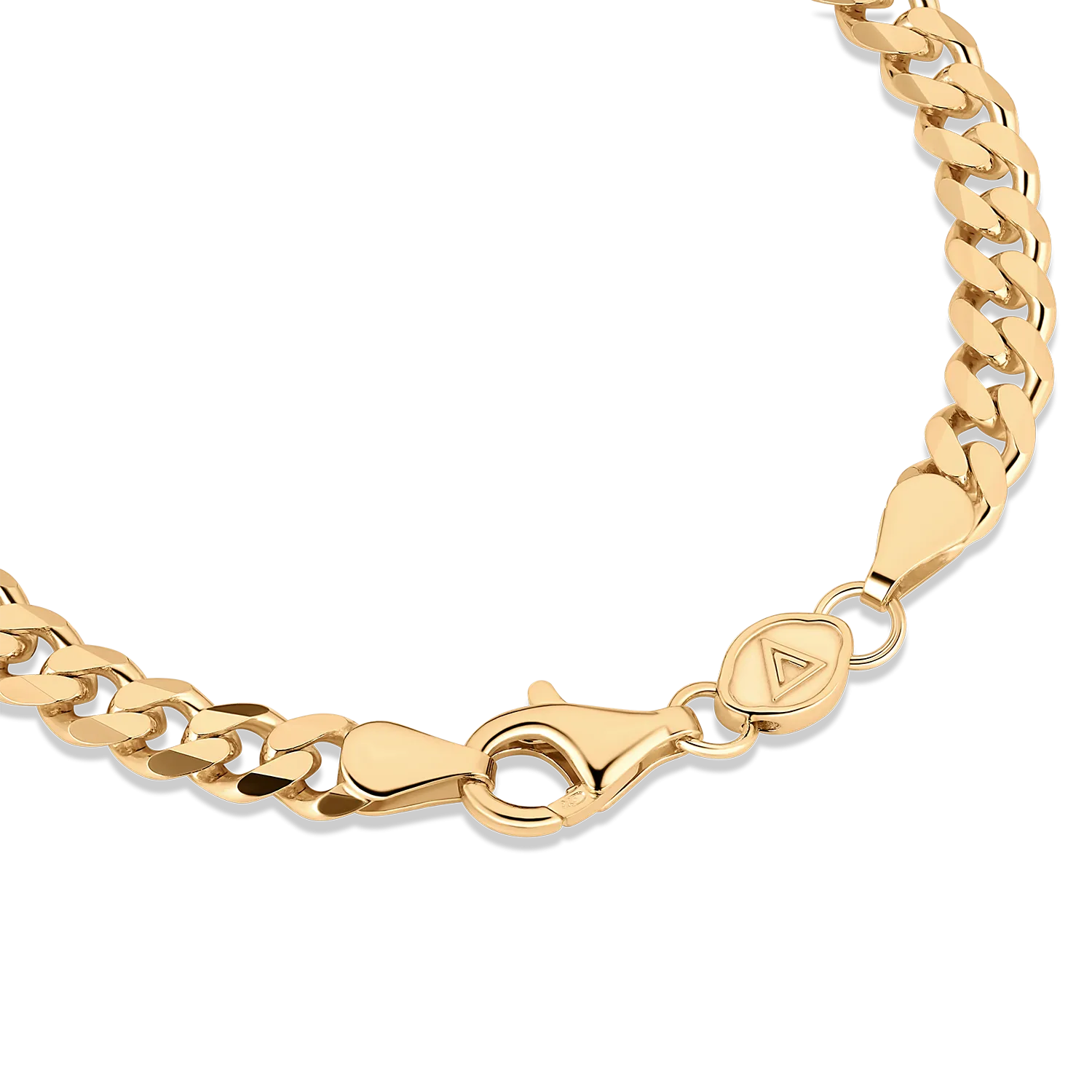 Curb Bracelet, Gold Vermeil (5mm)