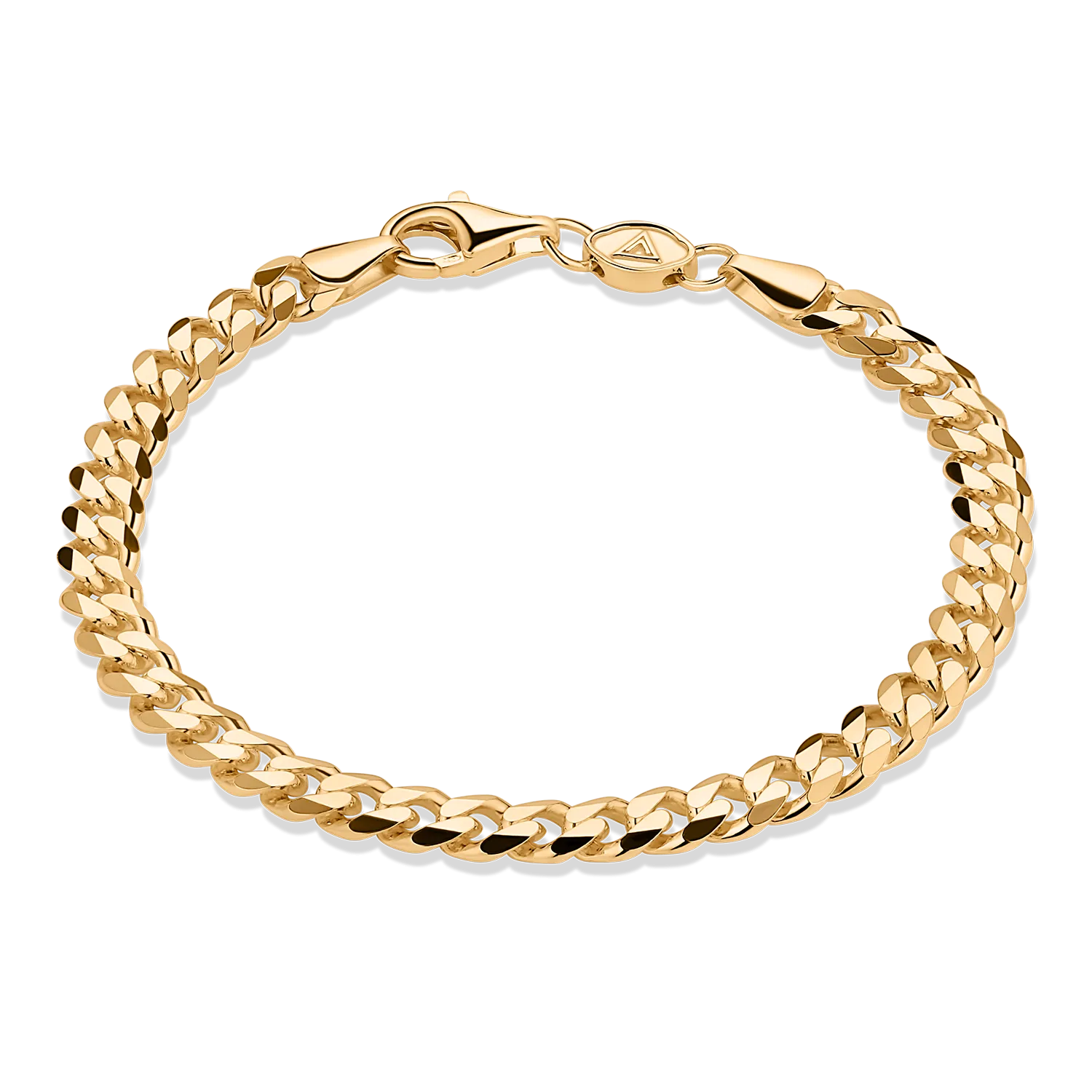 Curb Bracelet, Gold Vermeil (5mm)