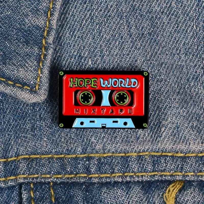 Cute Cassettes Metal Enamel Pin