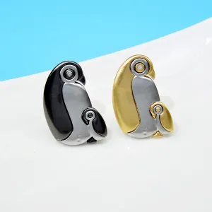 Cute Penguin Mother And Baby Brooches For Women