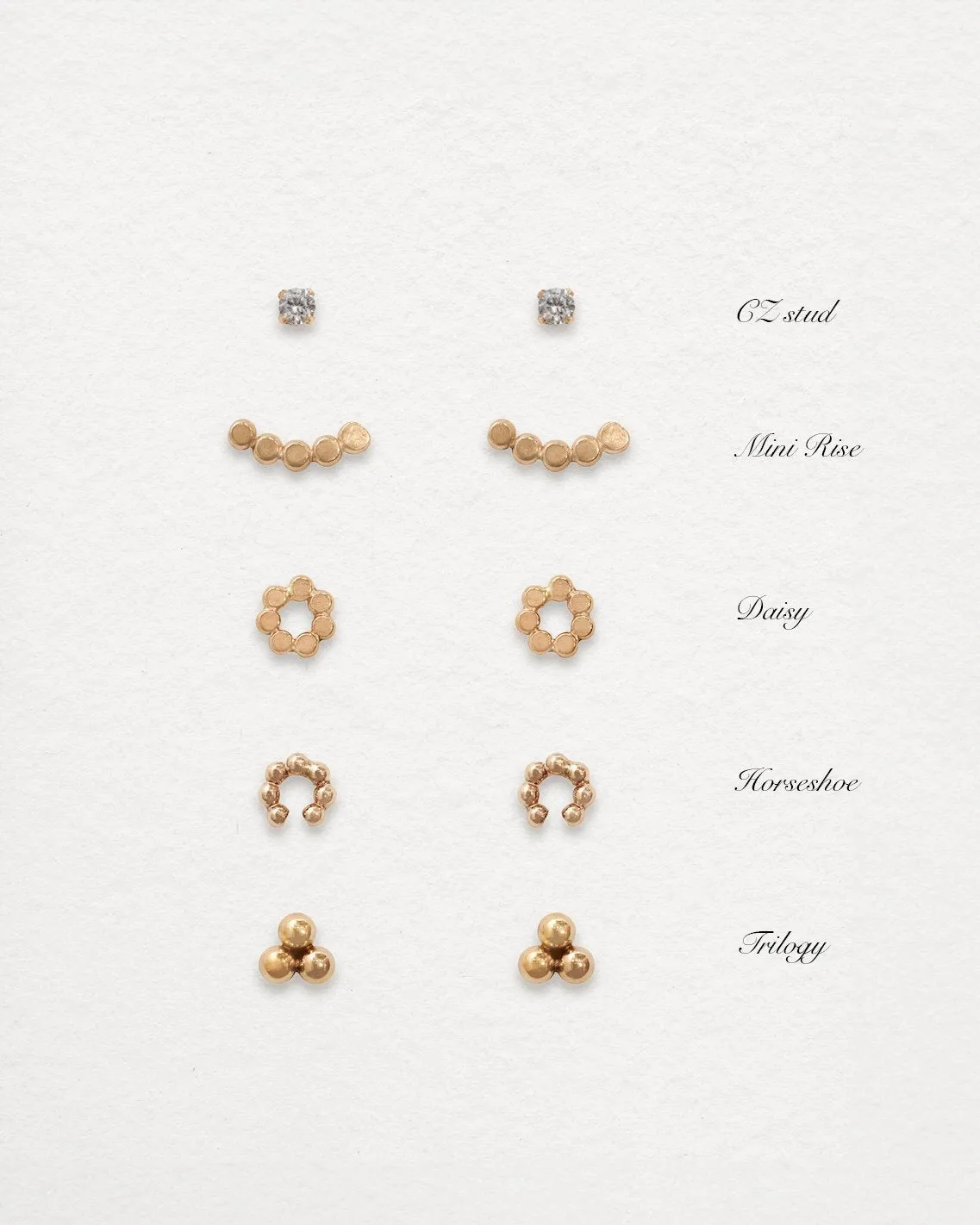 CZ Stud Earrings