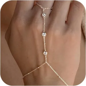DEARMAY Dainty Silver Bracelets for Women Trendy, 925 Sterling Silver Jewelry Set for Women Bracelets for Women Paperclip Box Herringbone Figaro Rope Chain Bracelet Fashion Pack Gifts for Women