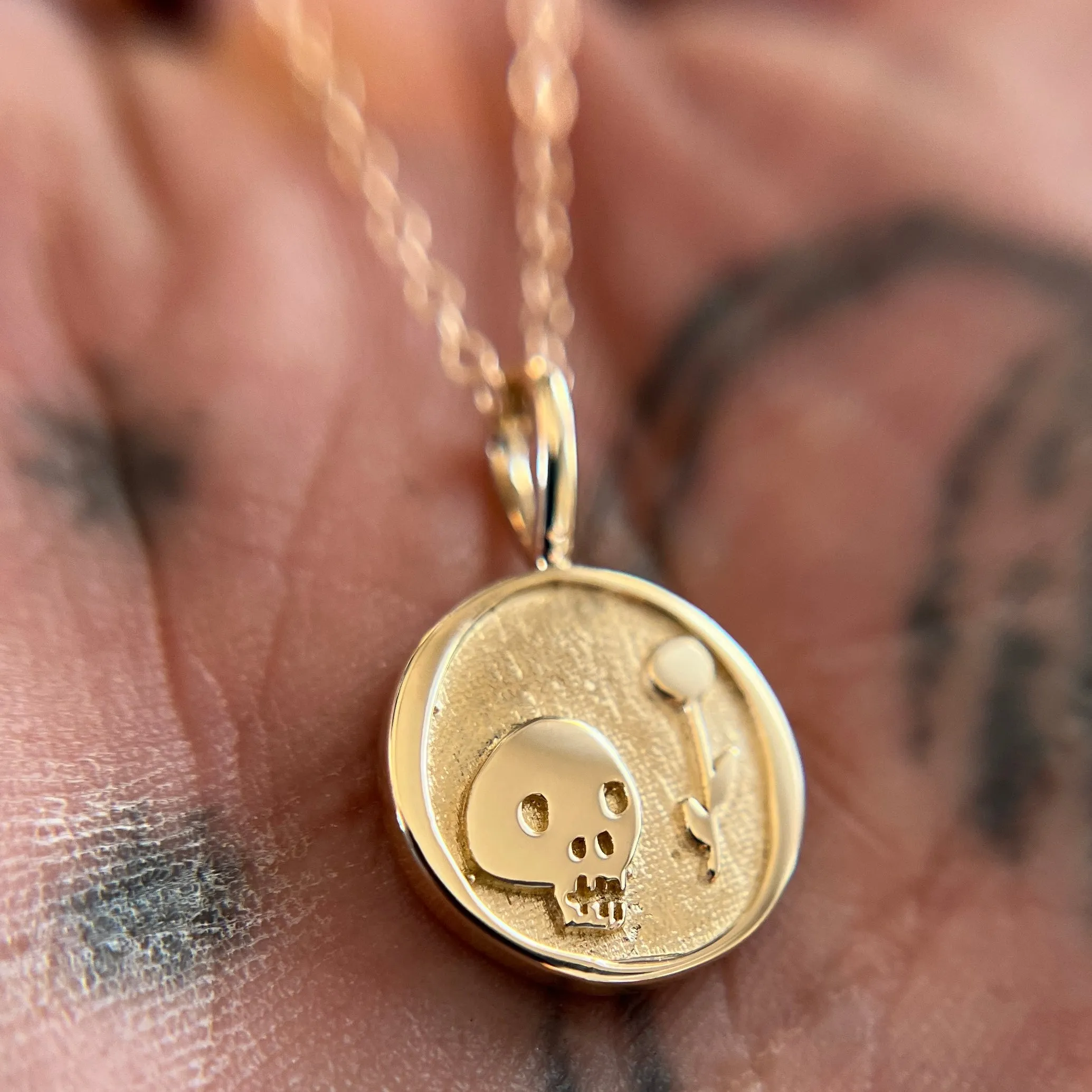 Death & Life 14k gold