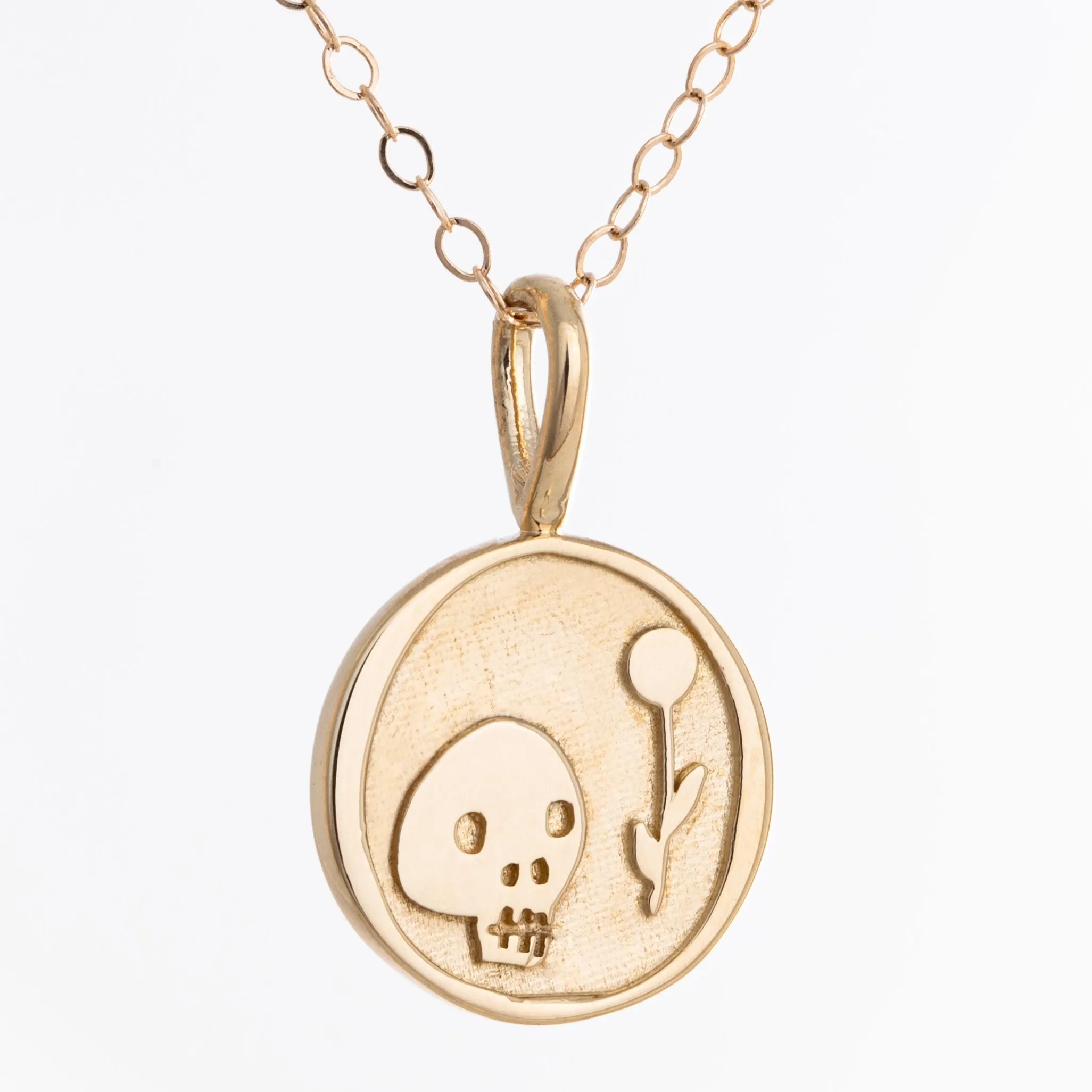 Death & Life 14k gold