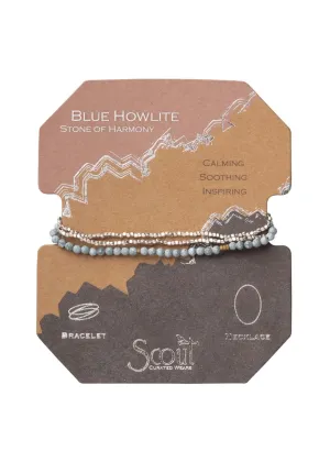 delicate nk/br-stone&gold howlite