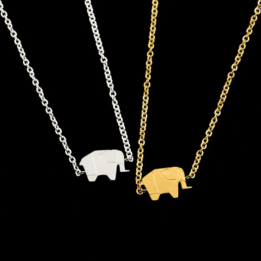 Delicate Petite Origami Elephant Bracelet