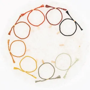 Delicate Rope Bracelet: Autumn
