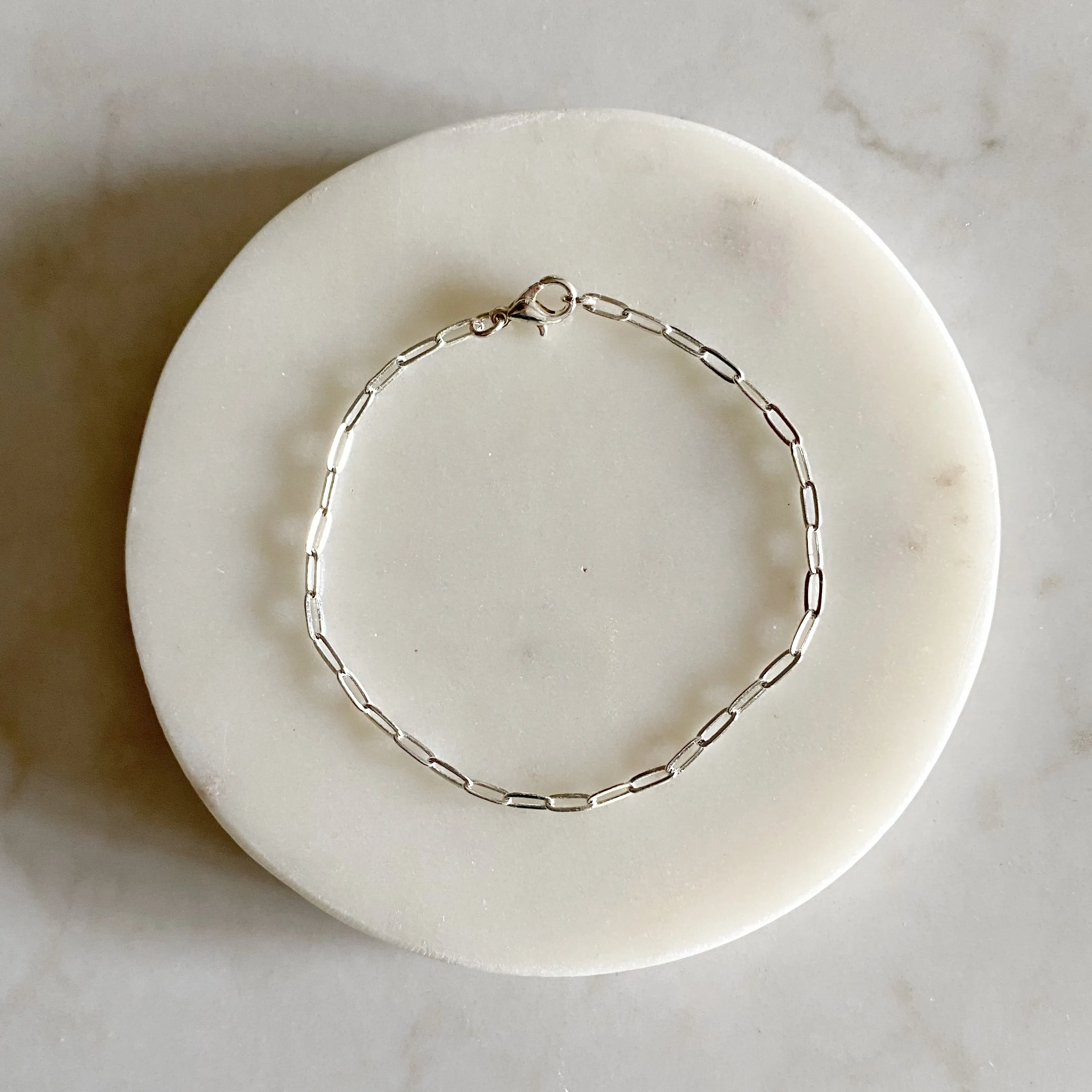 Delicate Silver Chain Bracelets