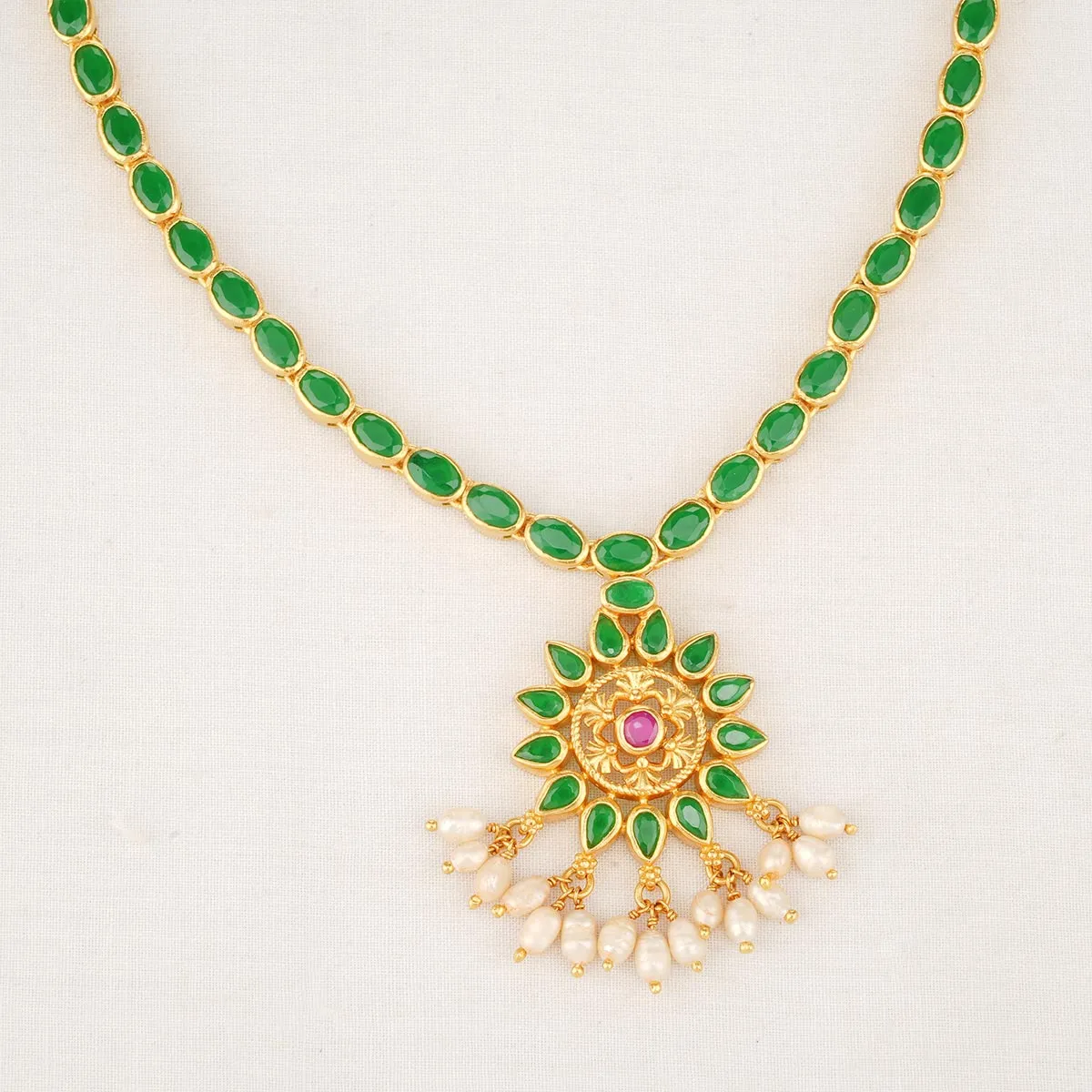 Dhananya Short Necklace