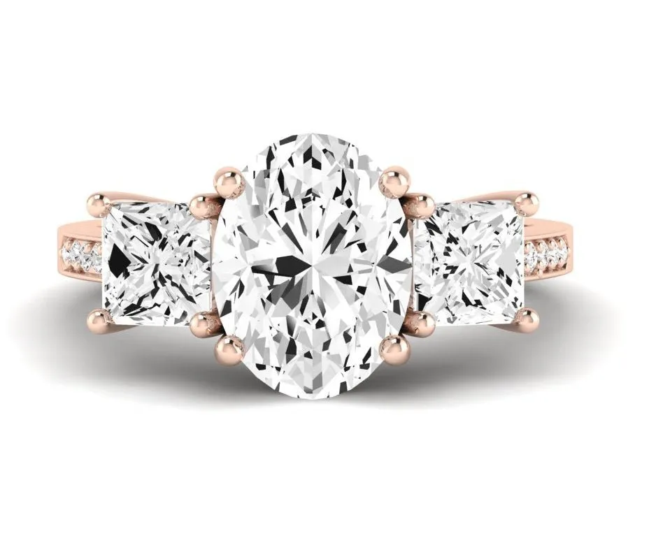 Dietes - GIA Natural Oval Diamond Engagement Ring