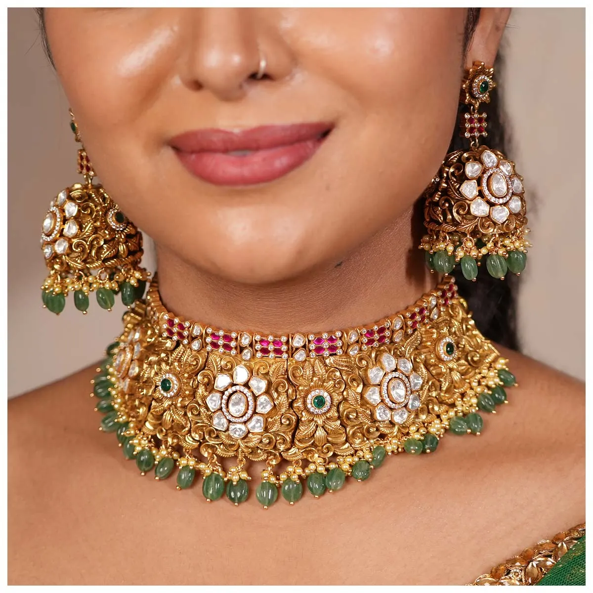 Dishan Nagas Choker Set