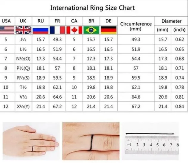 Elegant Female Zircon Stone Ring