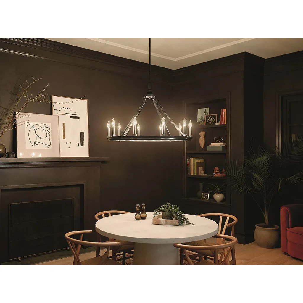 Emmala 27.50" 10-Light Chandelier