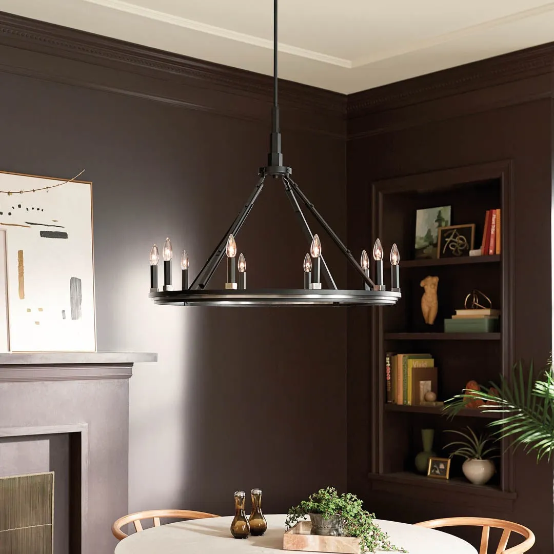 Emmala 27.50" 10-Light Chandelier