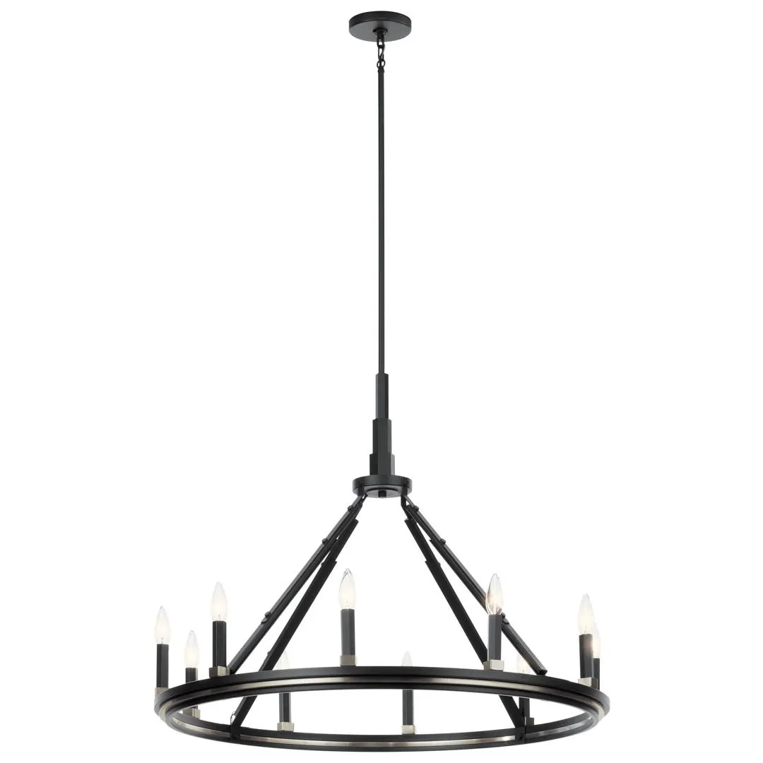 Emmala 27.50" 10-Light Chandelier