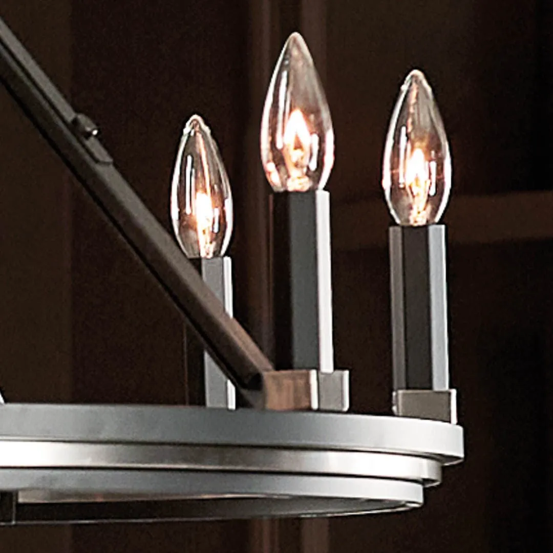 Emmala 27.50" 10-Light Chandelier