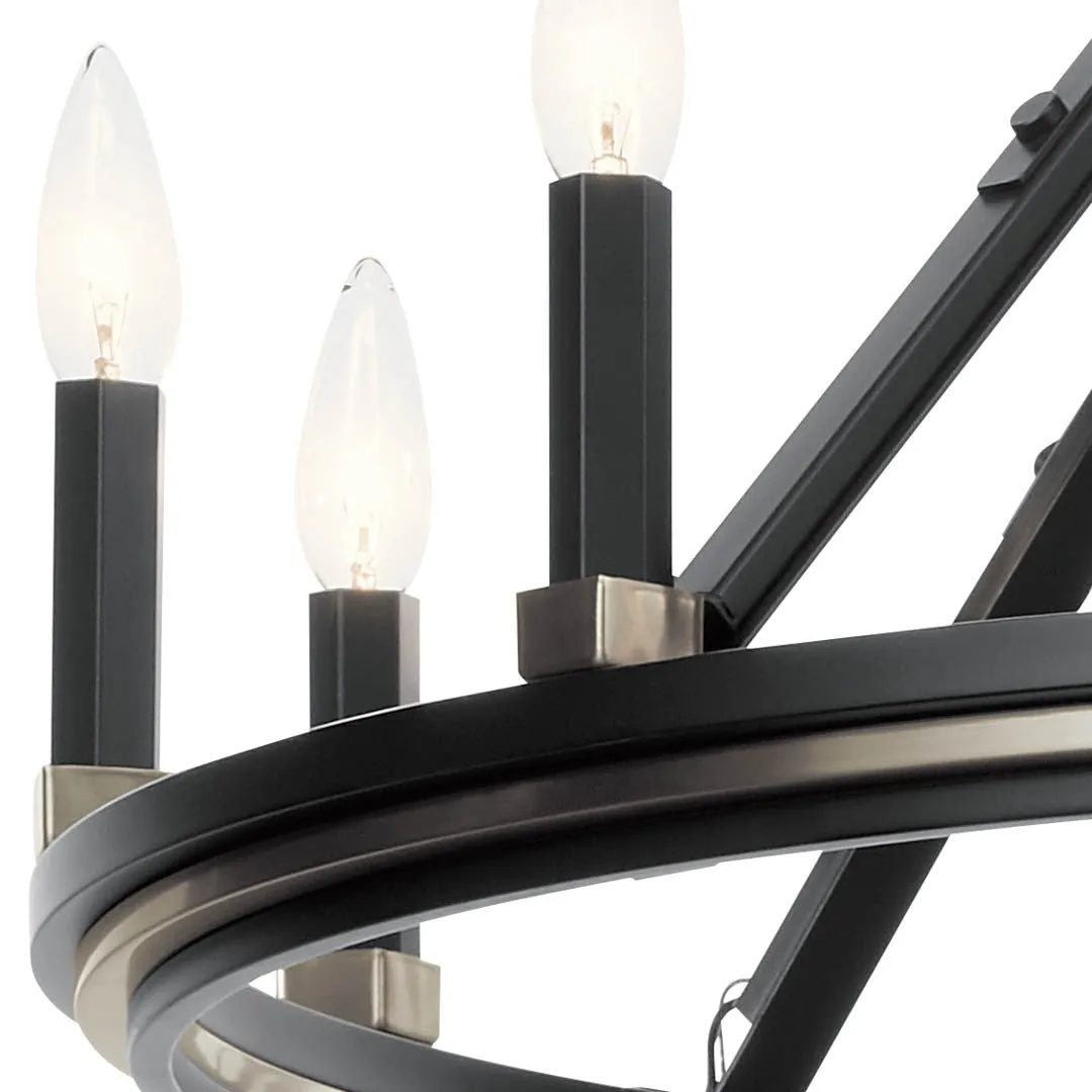 Emmala 27.50" 10-Light Chandelier