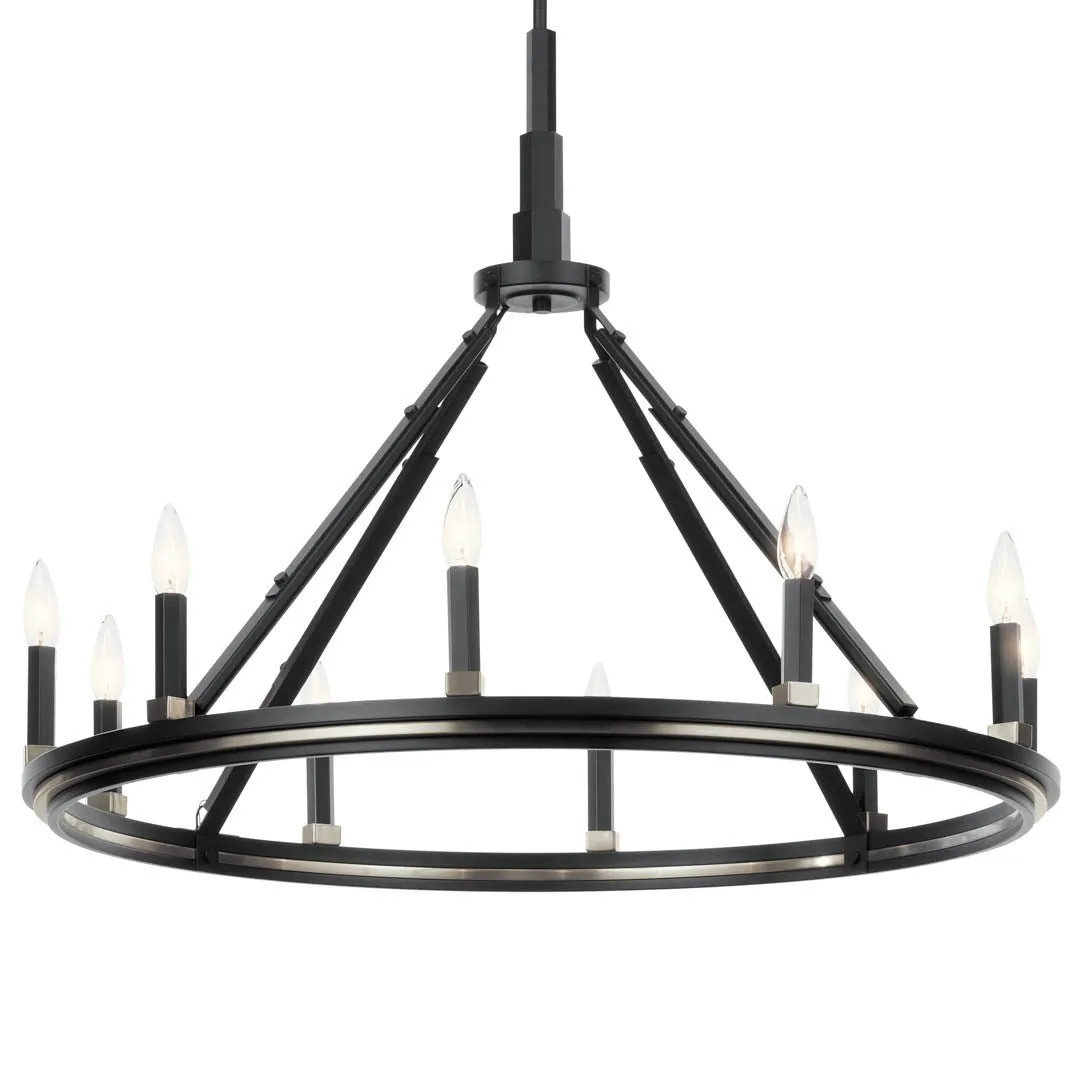 Emmala 27.50" 10-Light Chandelier