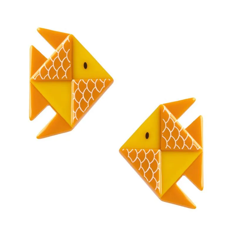 Erstwilder The Memorable Goldfish Hair Clips Set - 2 Piece