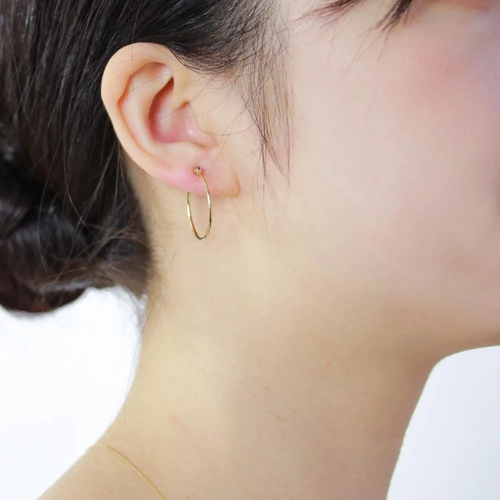Everyday Basic Hoop Earrings