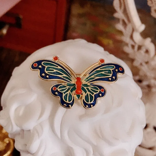 Fashion Women Girls Creative Butterfly Rhinestone Brooches