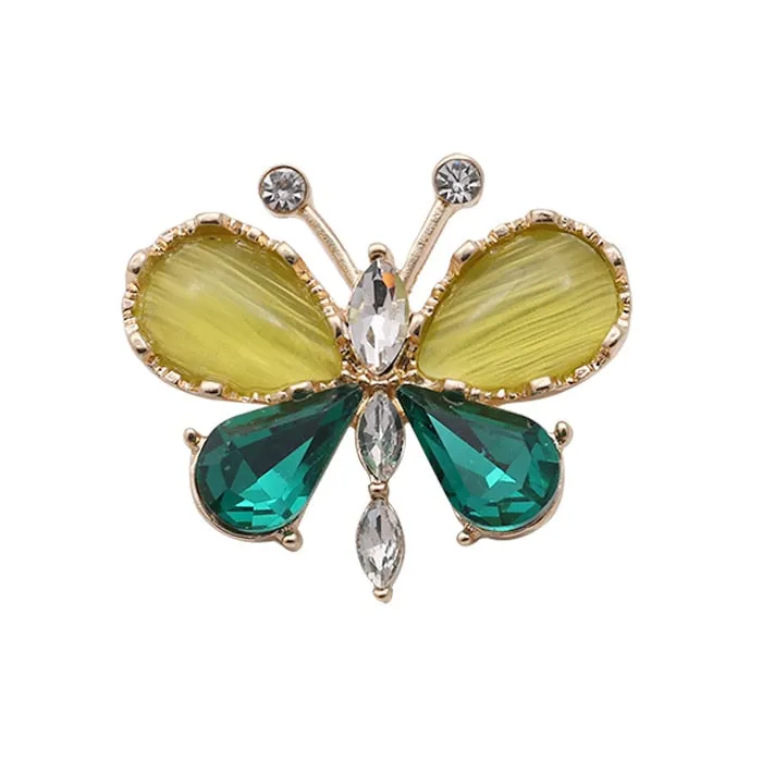 Fashion Women Girls Creative Butterfly Rhinestone Brooches
