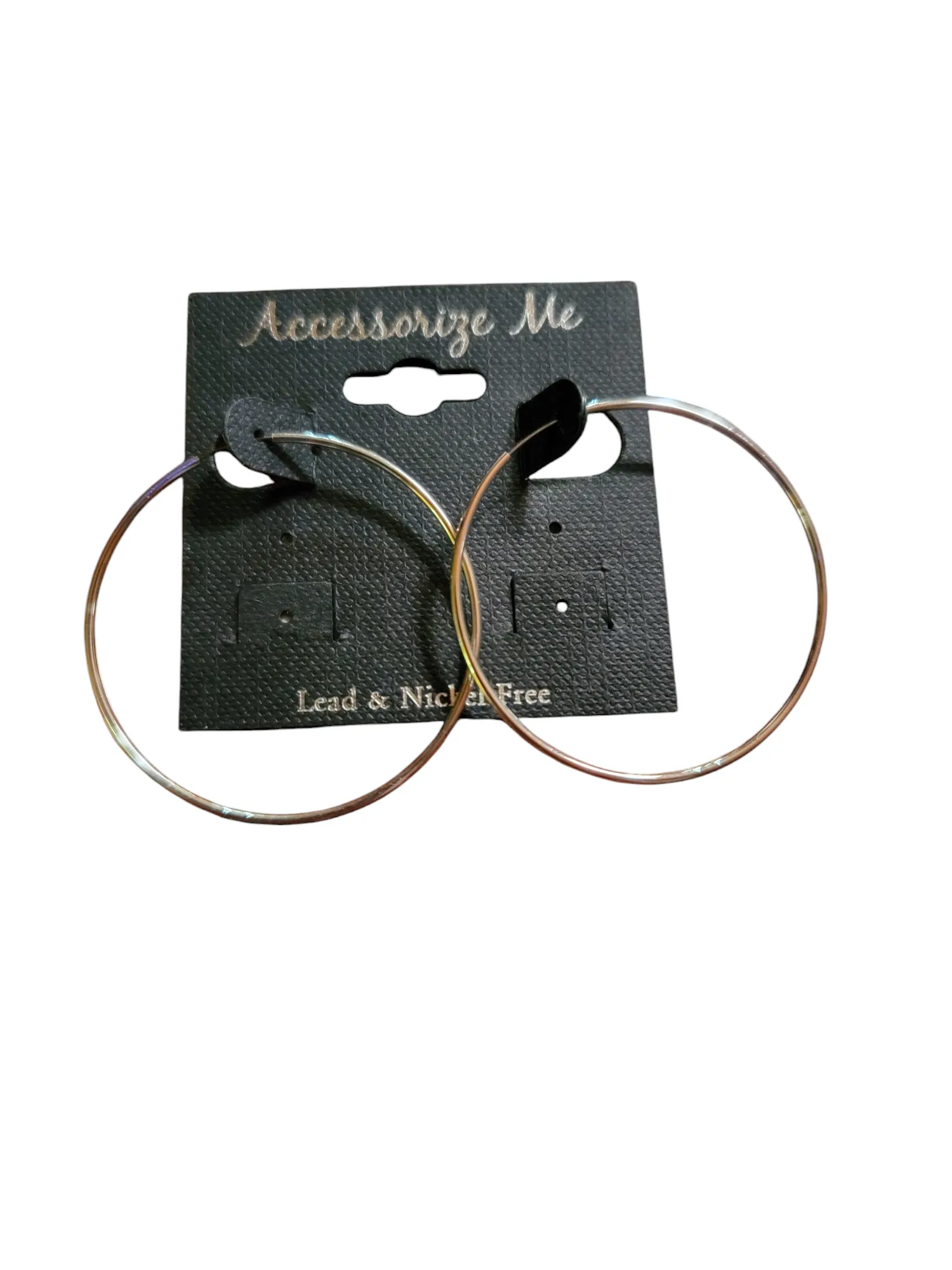 Fine Silver Hoop Earrings