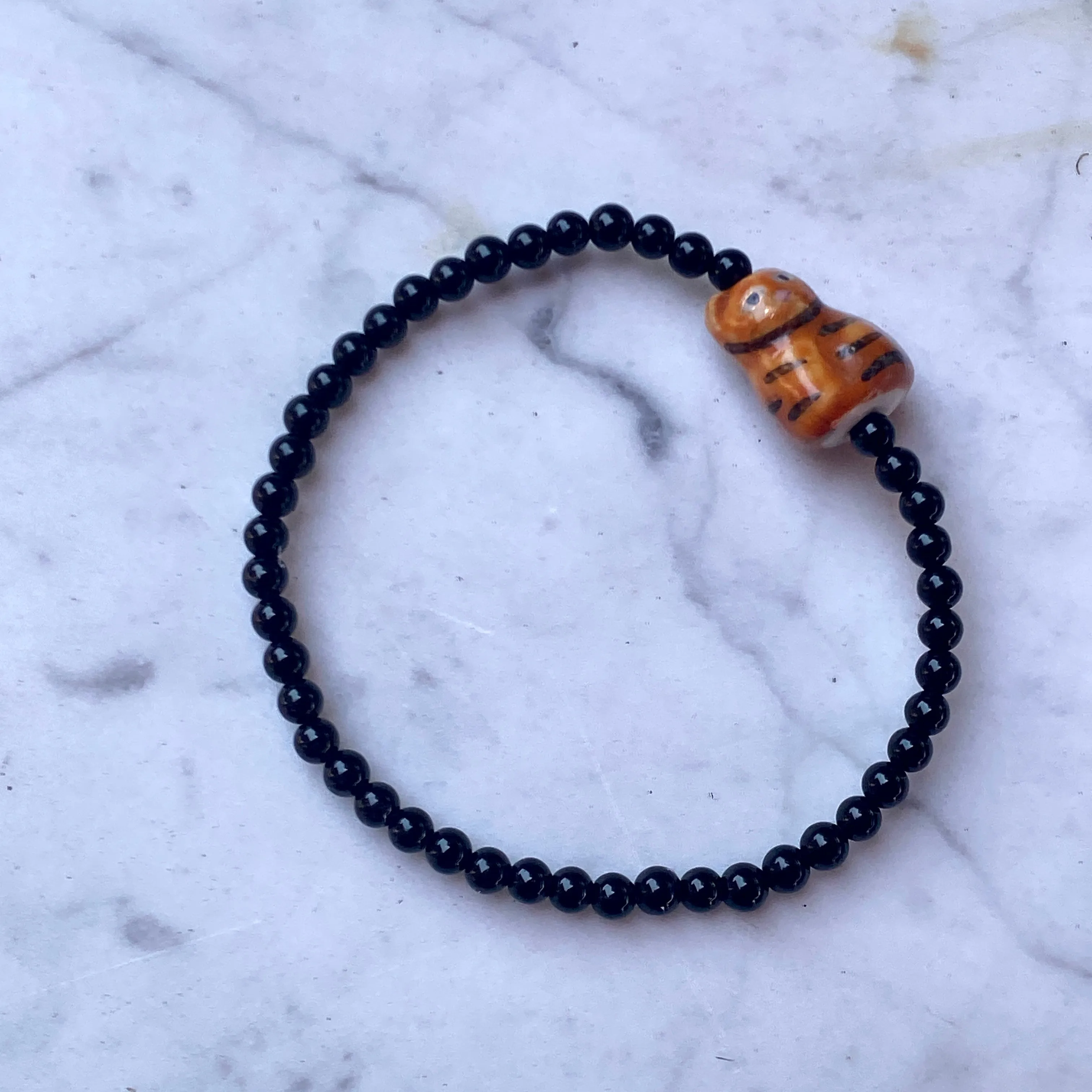 Gemstone Kitty stretch Bracelets
