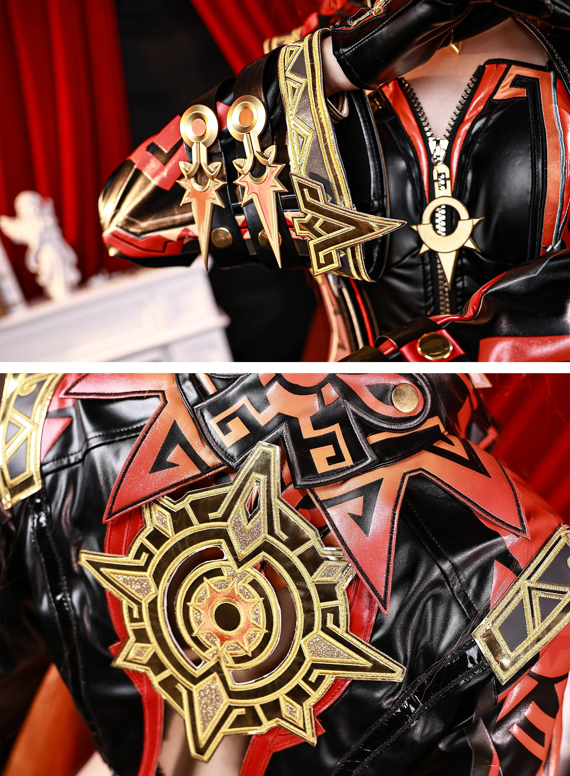 Genshin Impact Mavuika Cosplay Costume