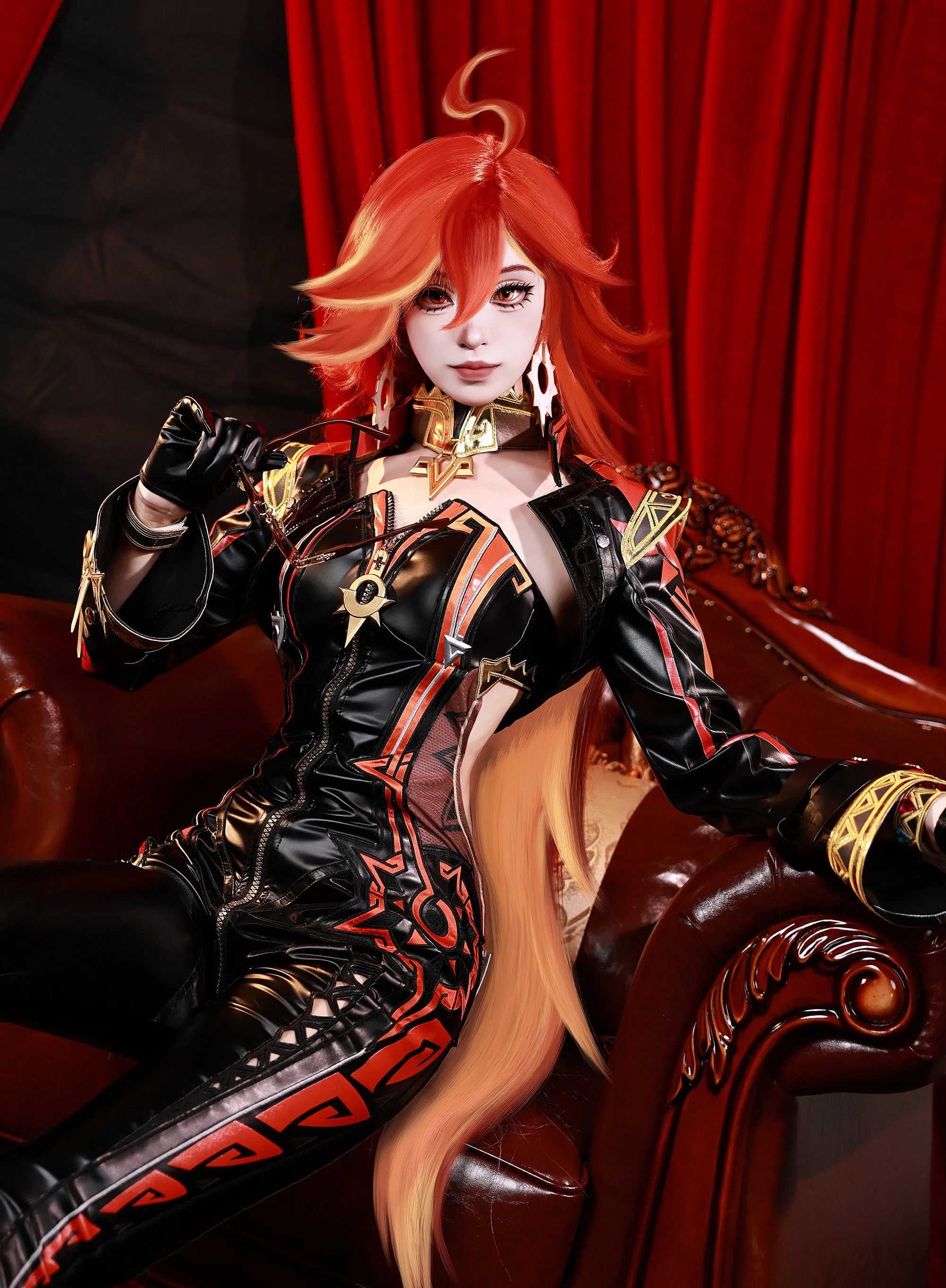 Genshin Impact Mavuika Cosplay Costume