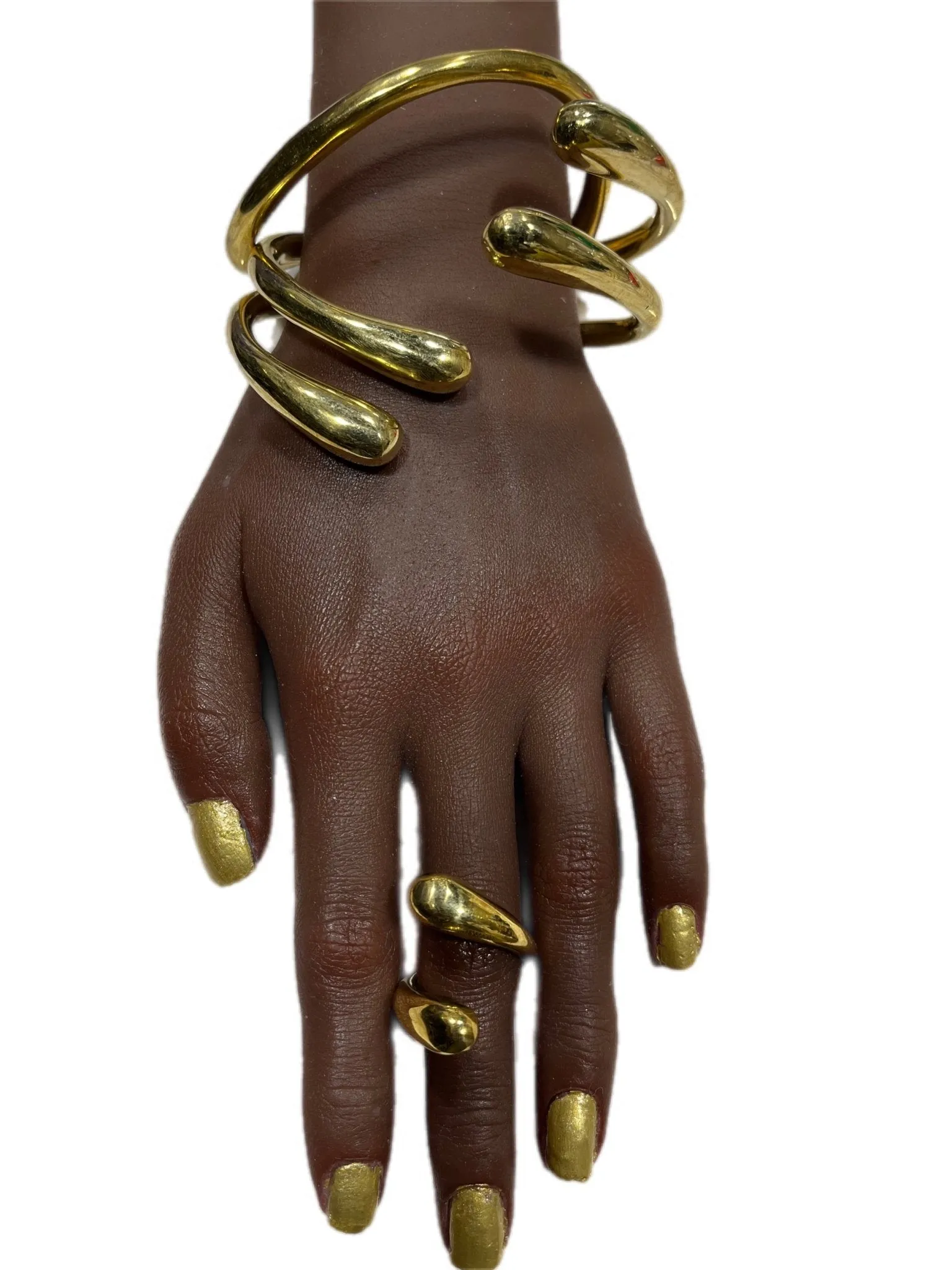 Genuine brass ball tip Ring