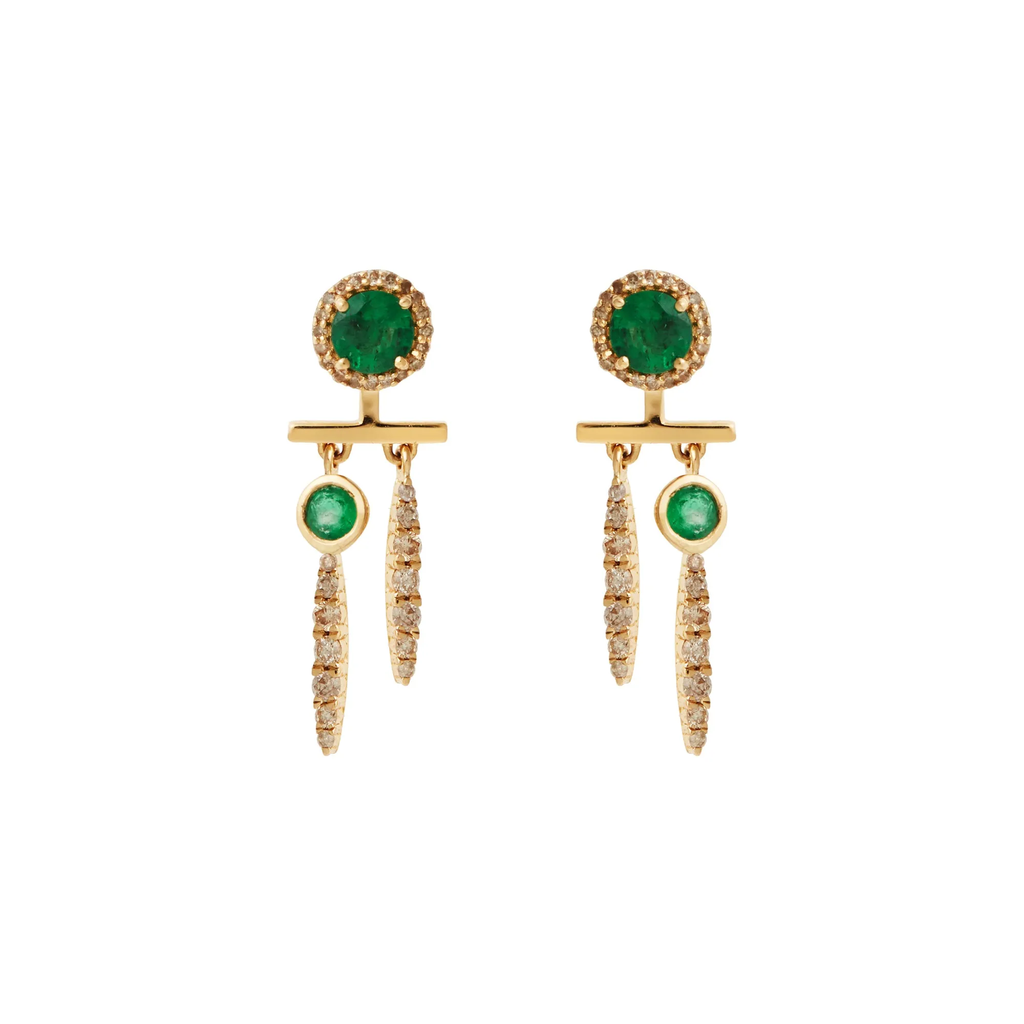 Grass Fresh Breeze Earrings
