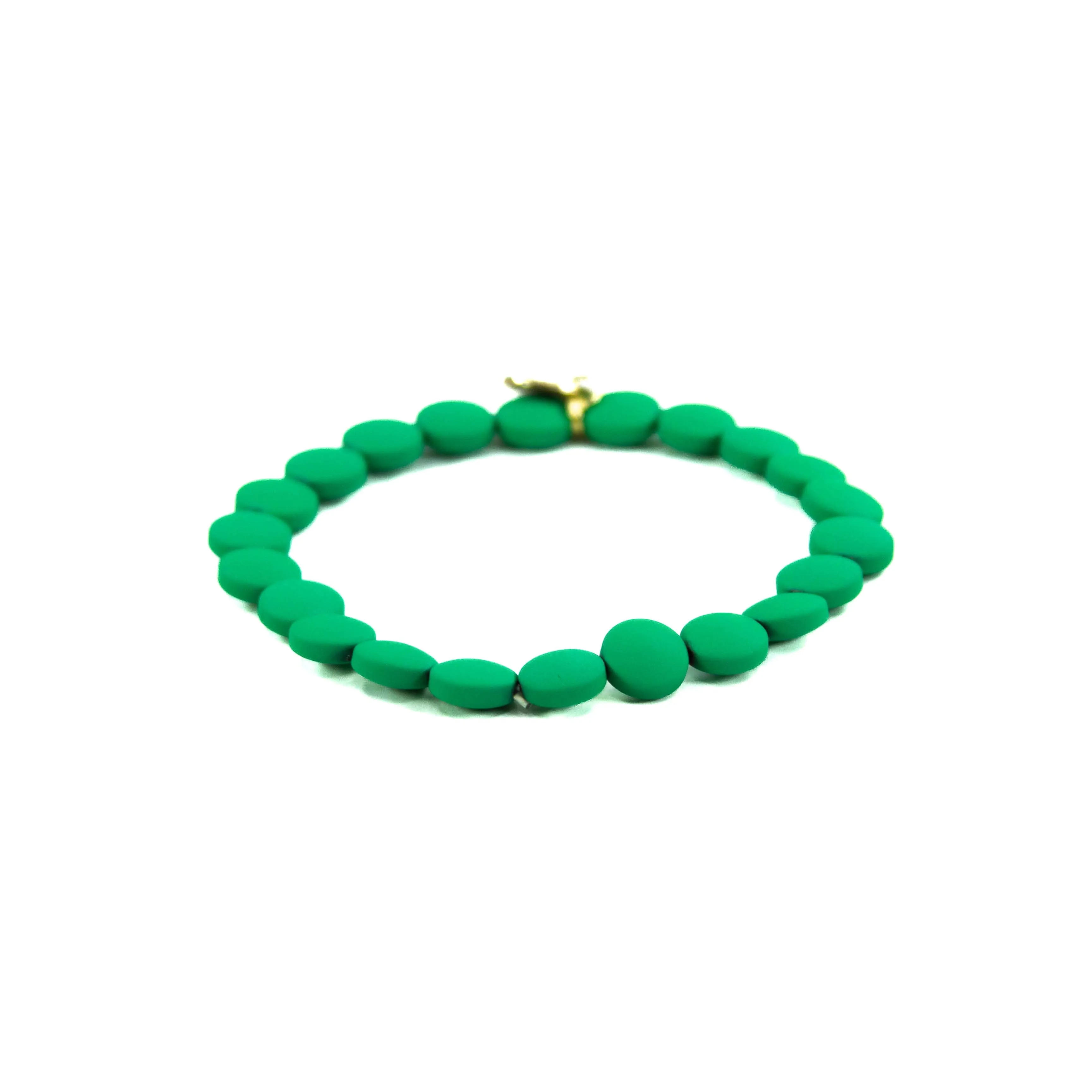 Green Mix Bead Bracelets
