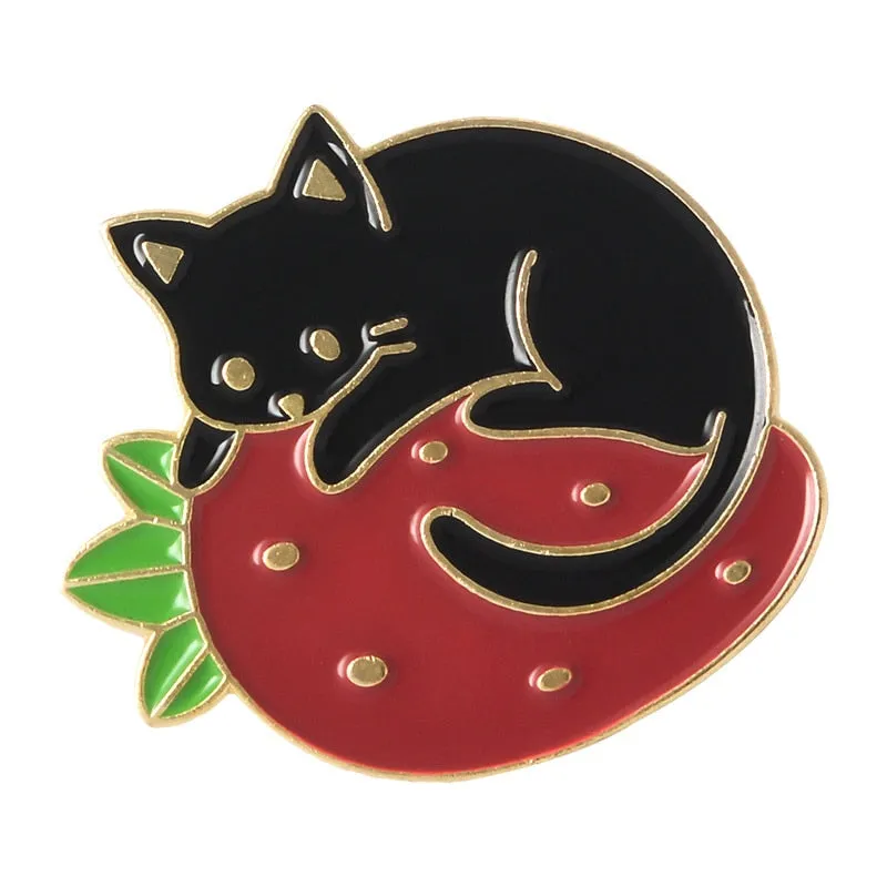 Halloween Cats Enamel Pins