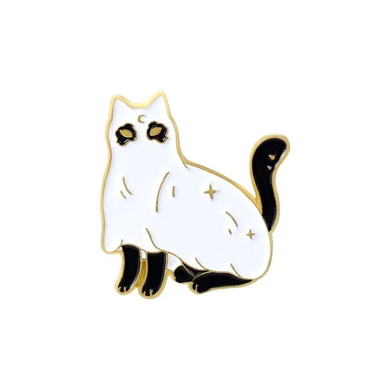 Halloween Cats Enamel Pins