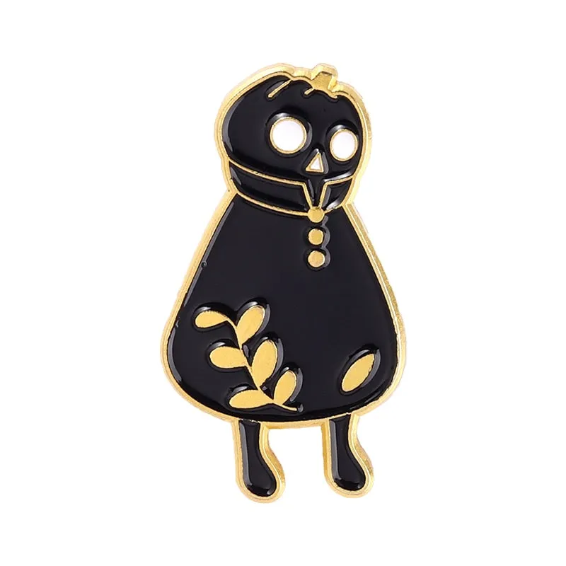 Halloween Cats Enamel Pins