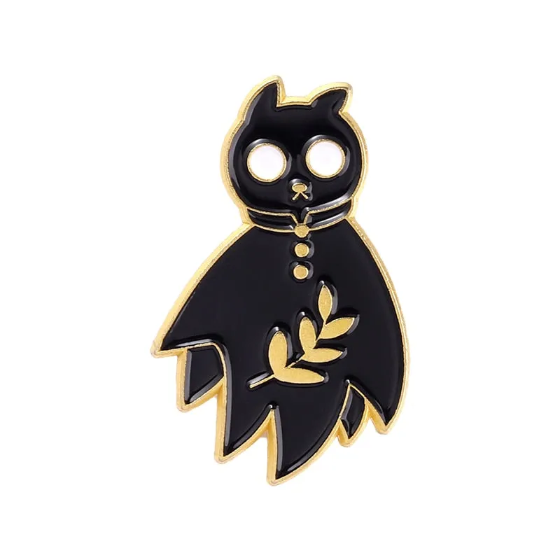 Halloween Cats Enamel Pins