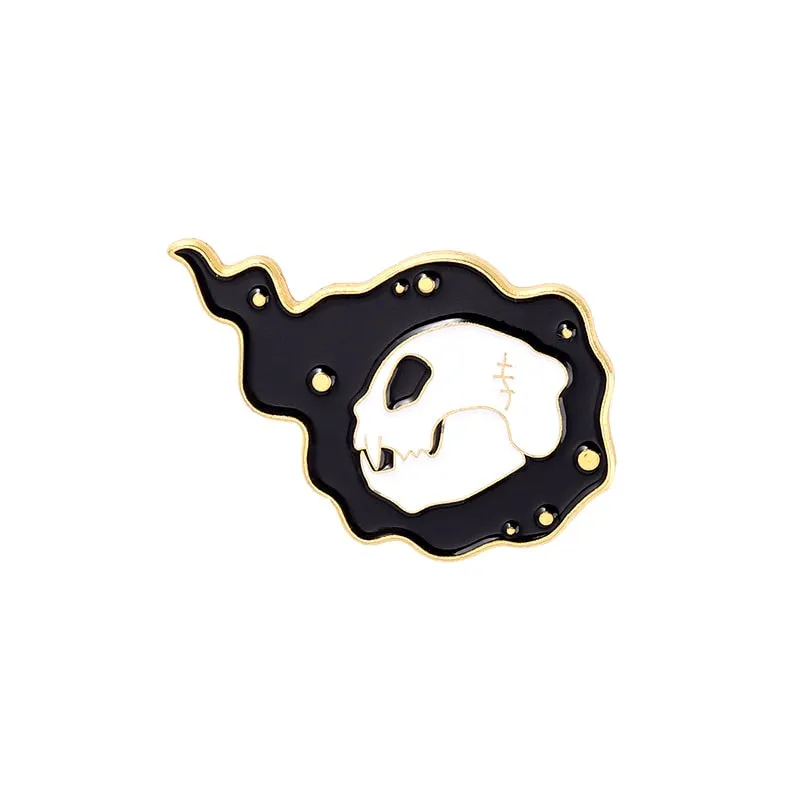 Halloween Cats Enamel Pins