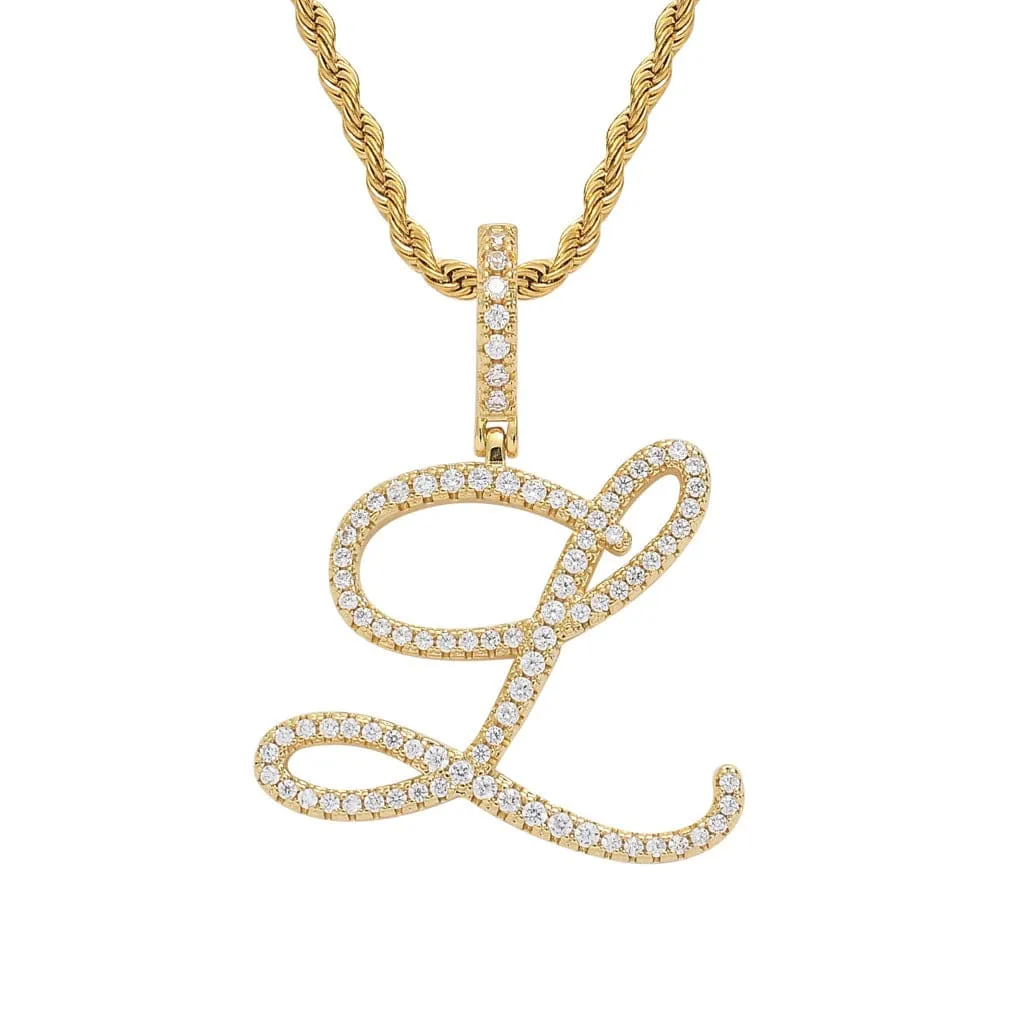 Hip Hop Cool Swash English Letter Pendant 🔤