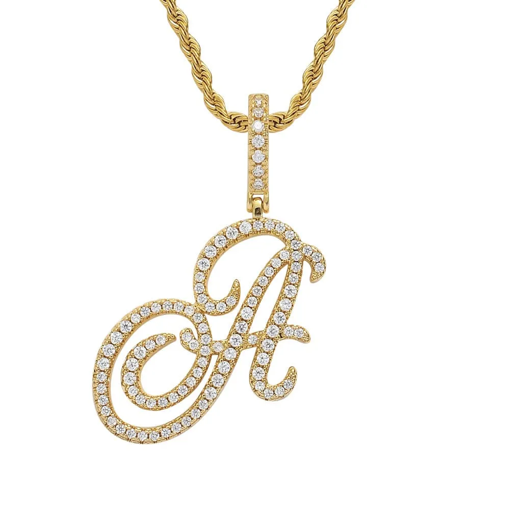 Hip Hop Cool Swash English Letter Pendant 🔤