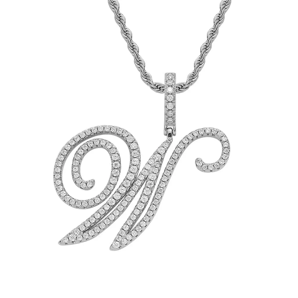 Hip Hop Cool Swash English Letter Pendant 🔤