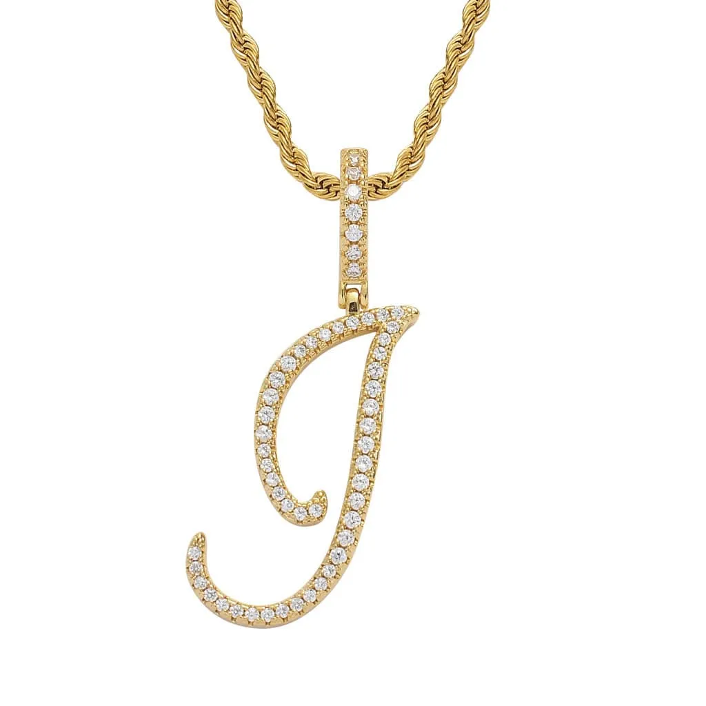 Hip Hop Cool Swash English Letter Pendant 🔤