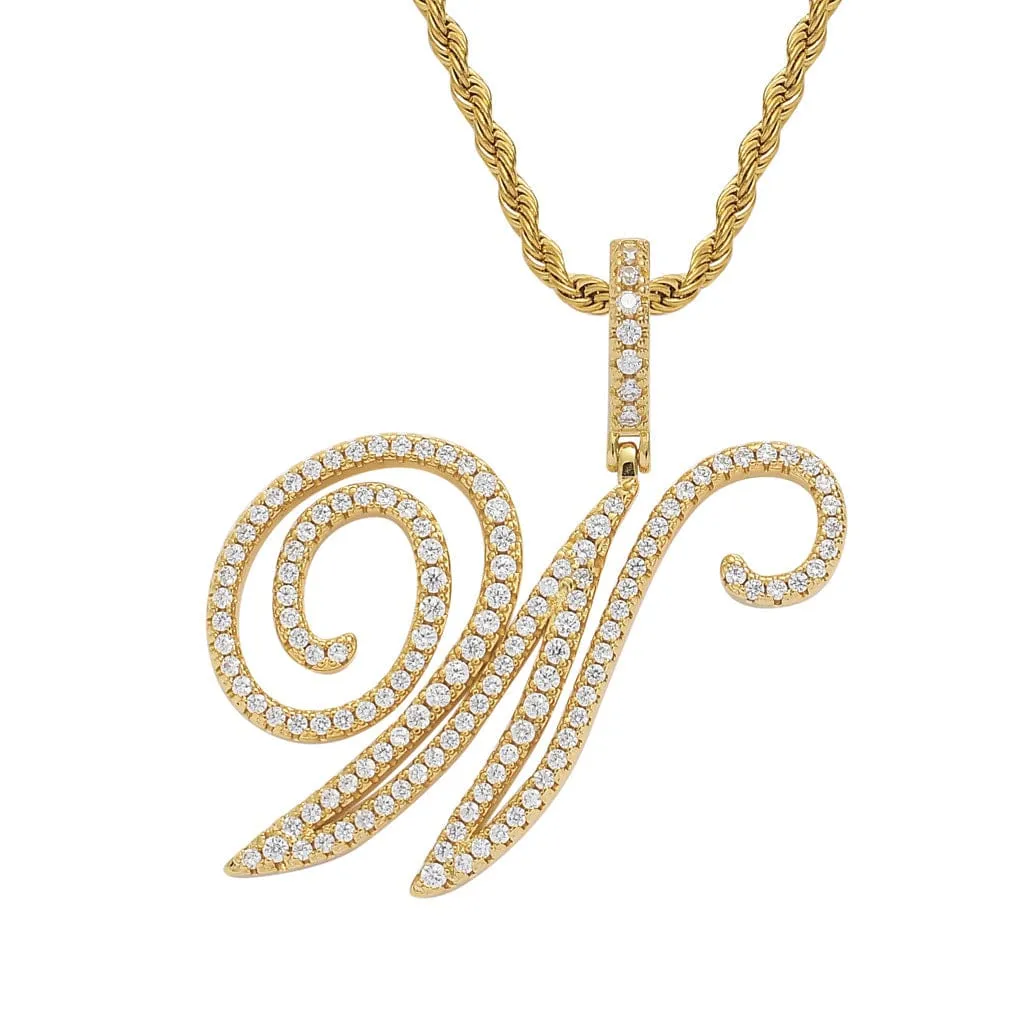 Hip Hop Cool Swash English Letter Pendant 🔤