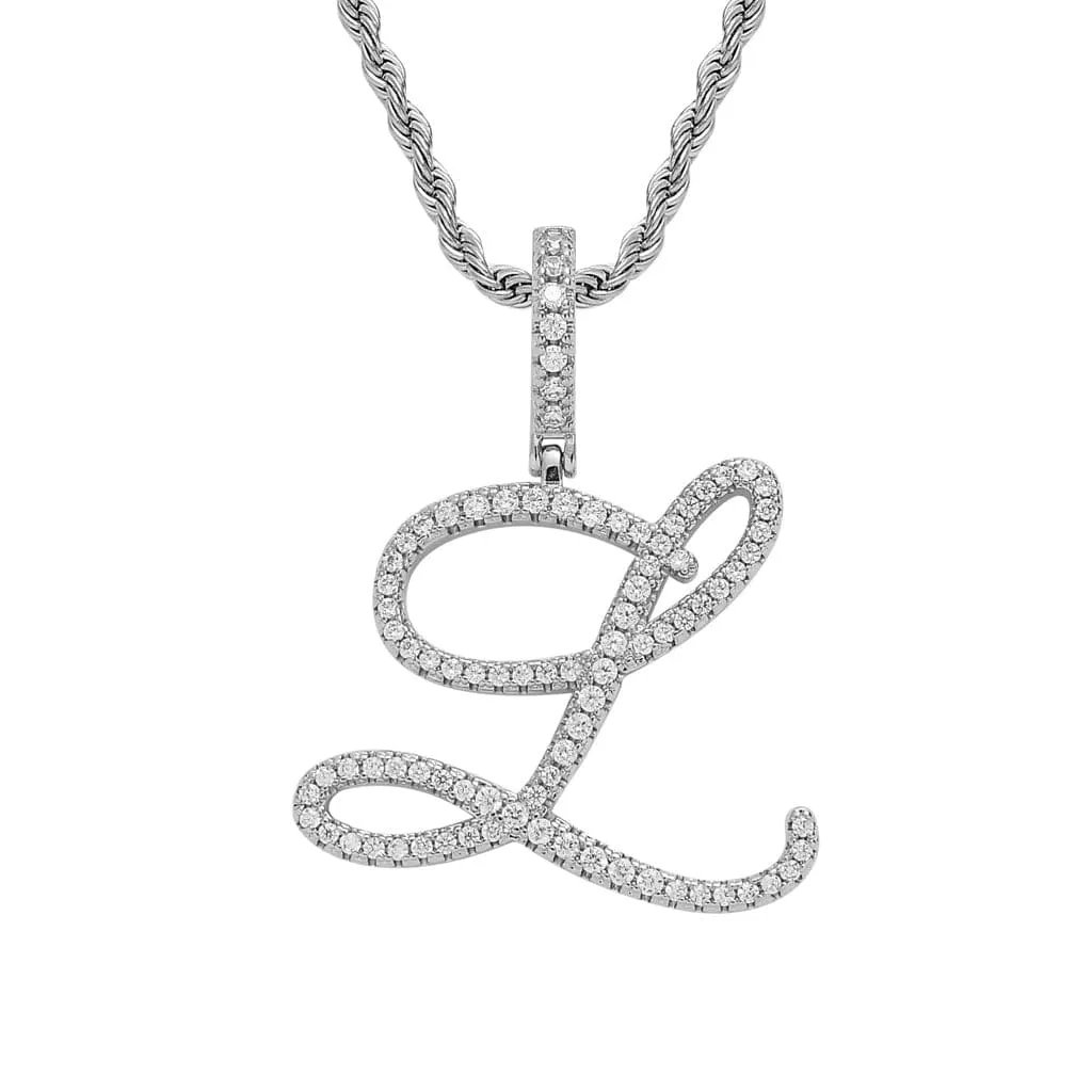 Hip Hop Cool Swash English Letter Pendant 🔤