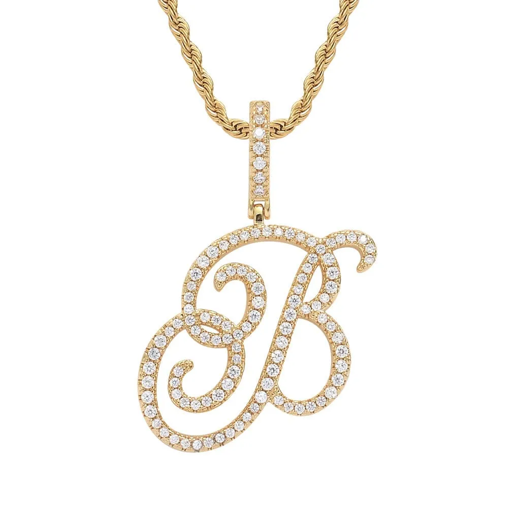 Hip Hop Cool Swash English Letter Pendant 🔤