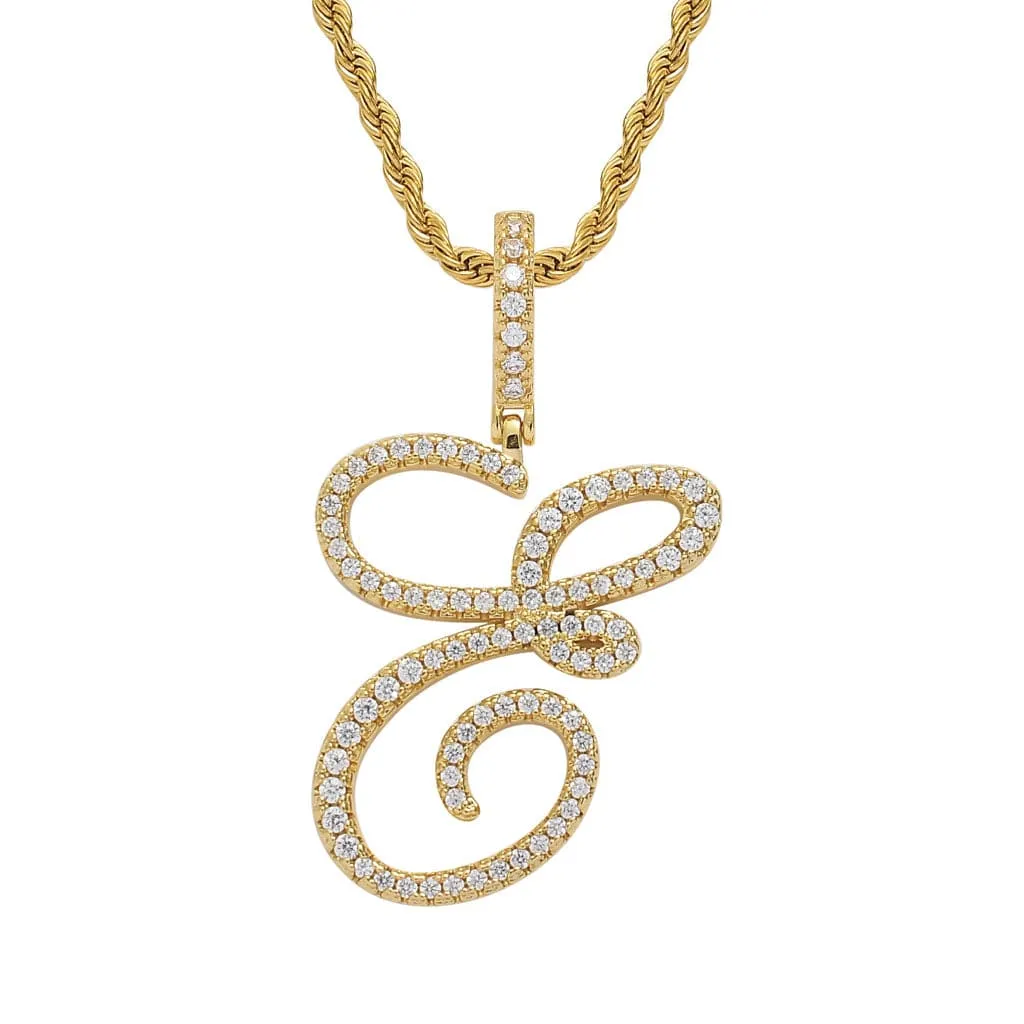 Hip Hop Cool Swash English Letter Pendant 🔤