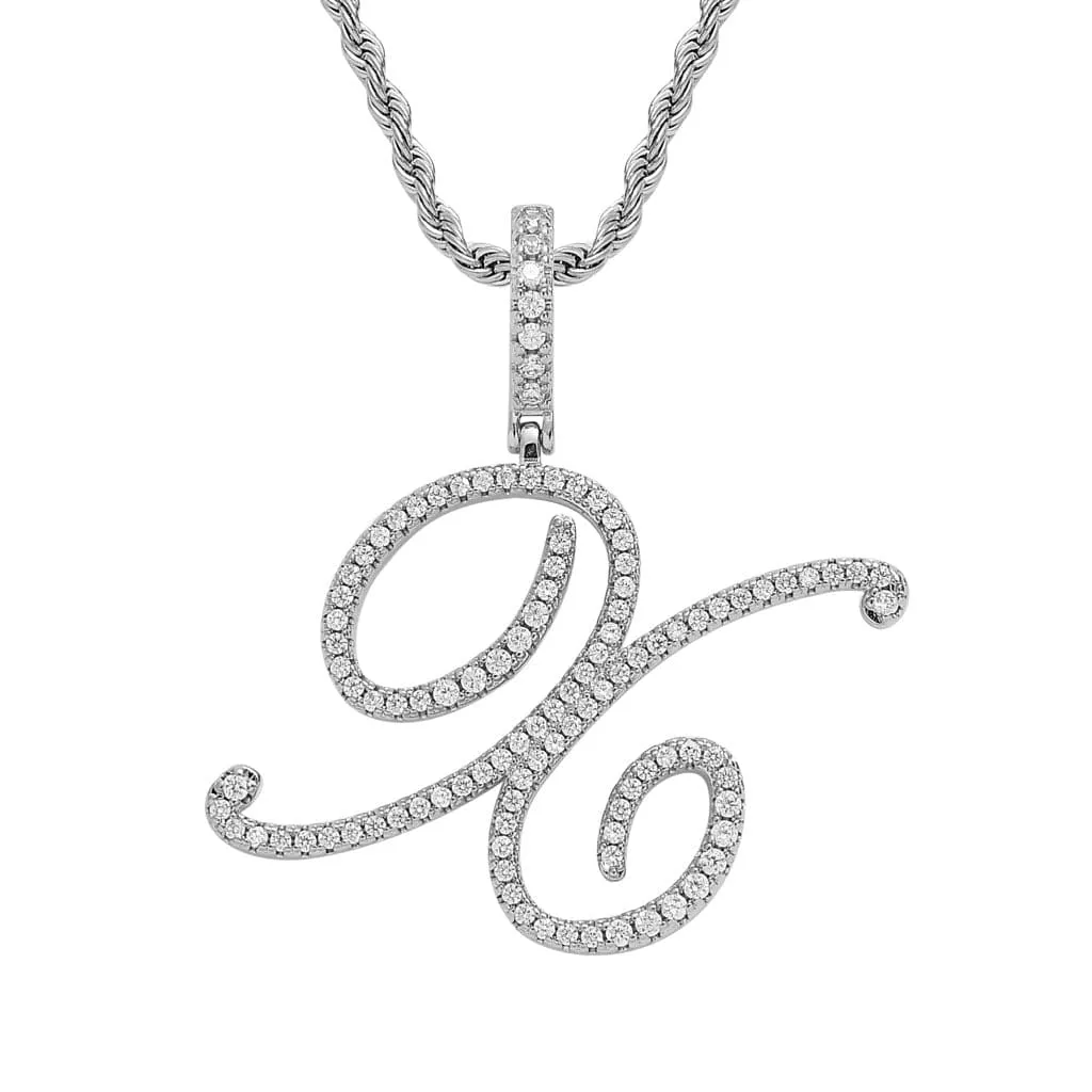 Hip Hop Cool Swash English Letter Pendant 🔤