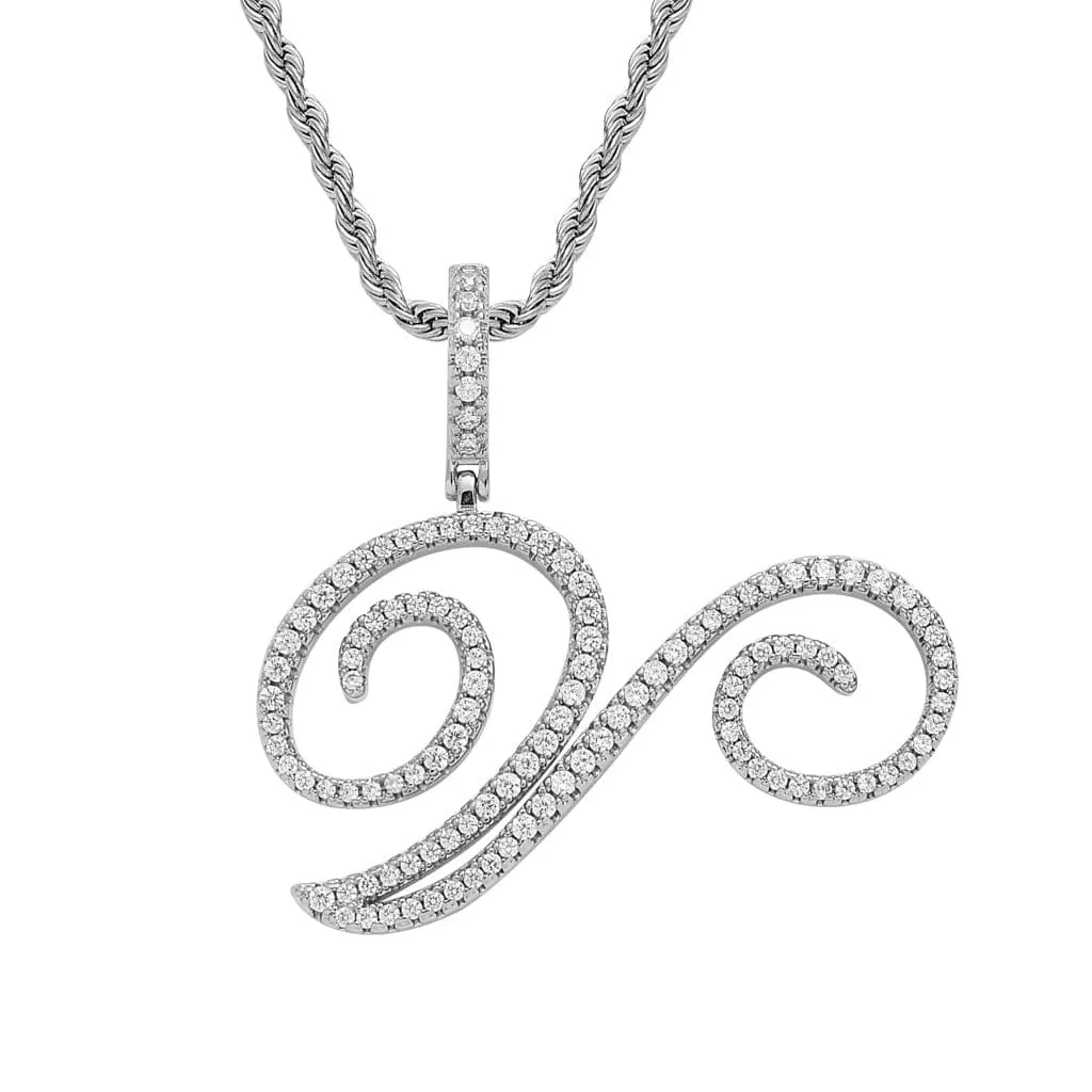 Hip Hop Cool Swash English Letter Pendant 🔤